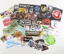 Rock & Underground Band Vinyl Peelback Stickers