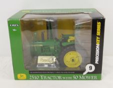 Ertl John Deere Precision Key 2510 Tractor & Mower
