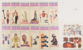 Jacob's Club Circus set of 16 & 2 Barnum & Bailey