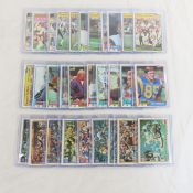 30 70s & 80s Topps Football cards with Stars