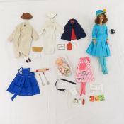 Twist n Turn Francie Doll with 5 Barbie Outfits