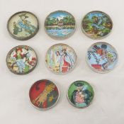 8 Vintage Dexterity Puzzles