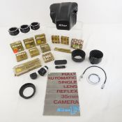 Original Nikon Filters, Tubes, Lens Hoods