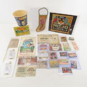 Vintage Gum & Candy advertising items