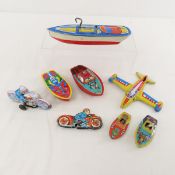 Tin Boats, Motorcycles, Airplane & More