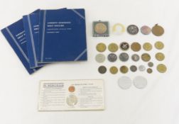 Coins, Tokens & Empty Coin Books