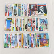 55 mixed Baseball cards with Stars