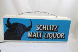 1977 Schlitz Malt Liquor Lighted Sign WORKS