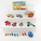 Vintage Toys, Hubley, Arcade Farm implements
