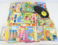 Children's 45 rpm Record Albums, Storybooks & more
