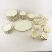 34 Piece Homer Laughlin Virginia Rose Dish Set