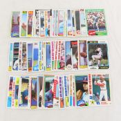 50 vintage Baseball cards with Stars