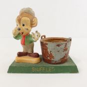 Cast Iron Looney Tunes Sniffles Pencil Holder
