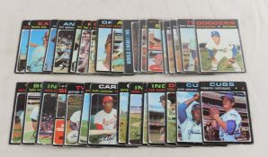 35 1971 Topps Baseball cards with Stars