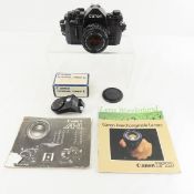 Canon A-1 35mm Film Camera & 50mm f/1.8 Lens