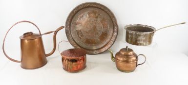 Moroccan Copper Drink Tray & More