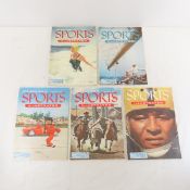5 1954 Sports Illustrated Magazines #3-7