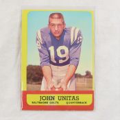 1963 John Unitas #1 Football card