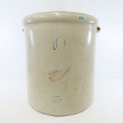 10 Gallon Red Wing Stoneware Crock