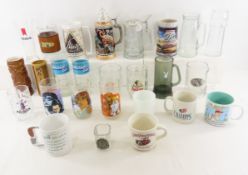 Steins, Mugs, Glasses TIKI, Star Wars, Beer & more