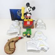 Mickey Mouse Phone, Cake Molds & more