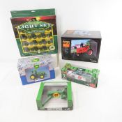 John Deere Holiday Lights, Bank, Display Case