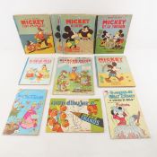 10 Vintage Foreign Language Disney Books