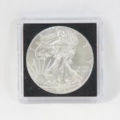 2012 American Silver Eagle BU in case