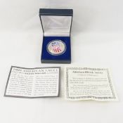 1999 Colorized American Silver Eagle
