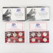 2005 & 2006 State Quarter Silver Proof Sets