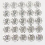 25 2015 Canada $5 Silver Maple Leaf BU 1ozt