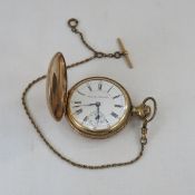 Hamilton Sidewinder Pocket Watch Full Hunter Case