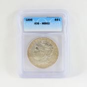 1899 Morgan Silver Dollar ICG MS62
