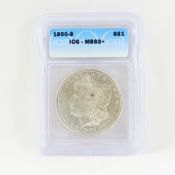 1900 S Morgan Silver Dollar ICG MS63