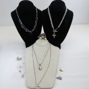 Sterling Silver Jewelry & Charms- some signed