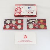 2001 US Mint Silver Proof Set