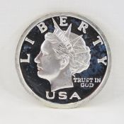 2006 Norfed $20 Liberty 1 oz .999 Silver Round