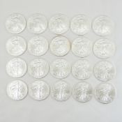 20 2001 American Silver Eagle