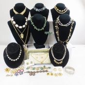 Vintage Jewelry- Necklaces, Clip Earrings & More
