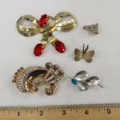 Beau, Danecraft & 2 other Sterling Brooches