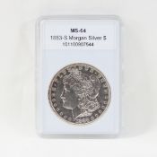 1883 S Morgan Silver Dollar MS64