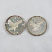 2 GG Mining 1/2 oz .999 Silver Rounds