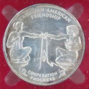 Heraldic Art St. Lawrence Seaway 1959 Silver coin