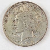 1934 D Peace Silver Dollar
