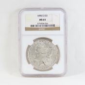 1898 O Morgan Silver Dollar NGC MS64