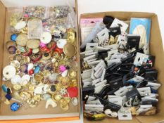 150+ Pairs Vintage Earrings- some carded