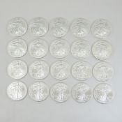 20 2001 American Silver Eagle