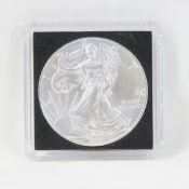 2020 American Silver Eagle BU in case