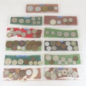 Collection of Vintage Foreign Coin Sets