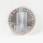 9-11-2001 Commemorative 1ozt .999 Silver Round